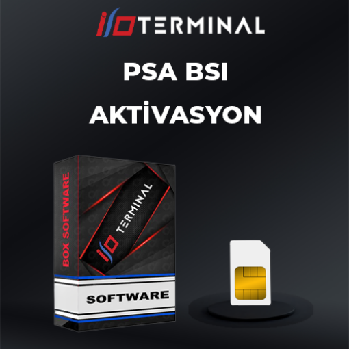 IO Terminal Psa Bsi Aktivasyon Lisansı resmi